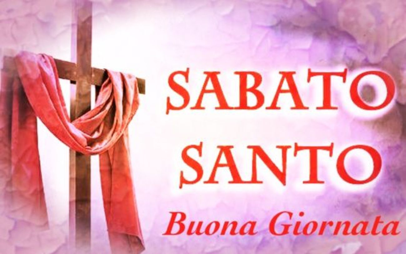 Buon Sabato Santo immagini WhatsApp