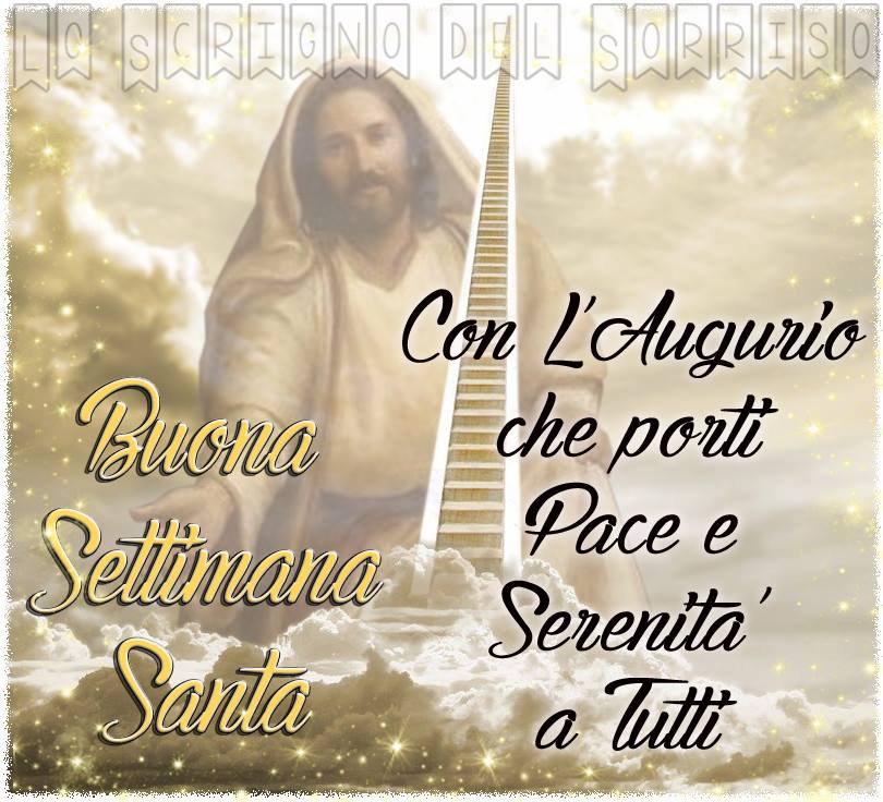 Buona Settimana Santa con Gesù