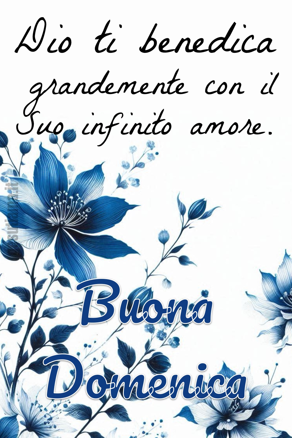 Dio ti benedica grandemente con il Suo infinito amore. Buona Domenica